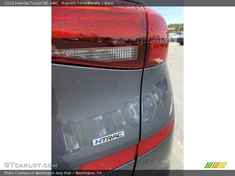Magnetic Force Metallic / Black 2019 Hyundai Tucson SEL AWD