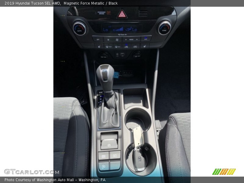 Magnetic Force Metallic / Black 2019 Hyundai Tucson SEL AWD