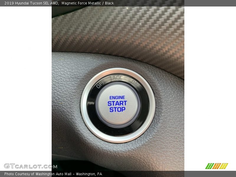 Magnetic Force Metallic / Black 2019 Hyundai Tucson SEL AWD