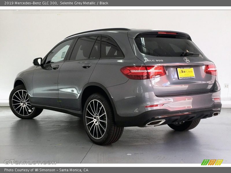 Selenite Grey Metallic / Black 2019 Mercedes-Benz GLC 300