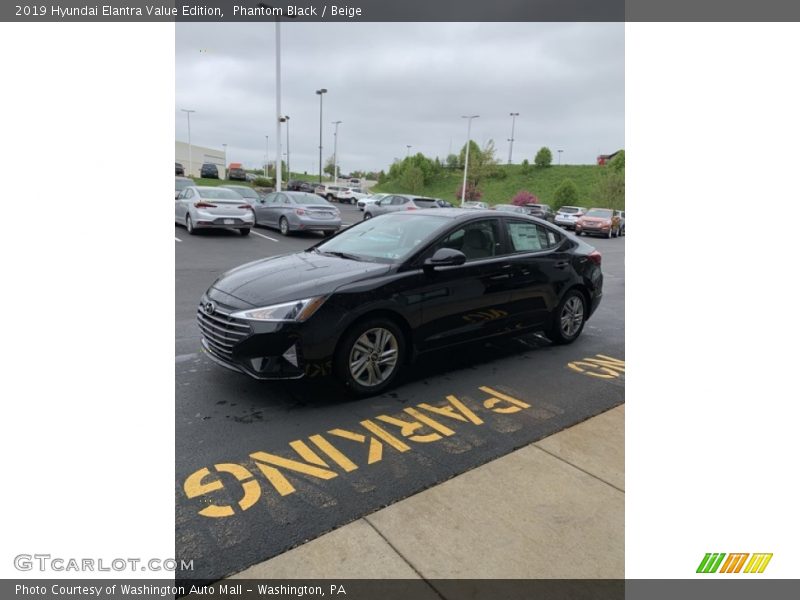 Phantom Black / Beige 2019 Hyundai Elantra Value Edition