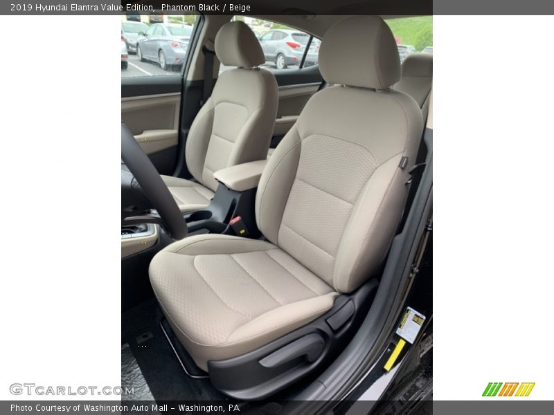 Phantom Black / Beige 2019 Hyundai Elantra Value Edition