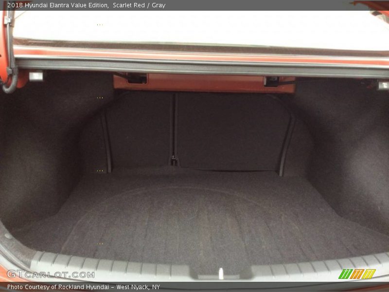 Scarlet Red / Gray 2018 Hyundai Elantra Value Edition