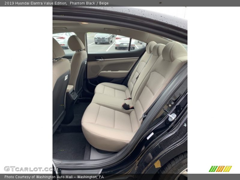 Phantom Black / Beige 2019 Hyundai Elantra Value Edition