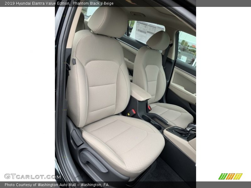 Phantom Black / Beige 2019 Hyundai Elantra Value Edition
