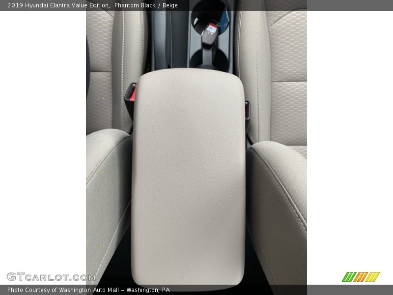 Phantom Black / Beige 2019 Hyundai Elantra Value Edition