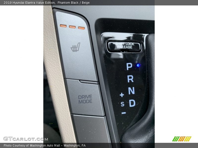 Phantom Black / Beige 2019 Hyundai Elantra Value Edition