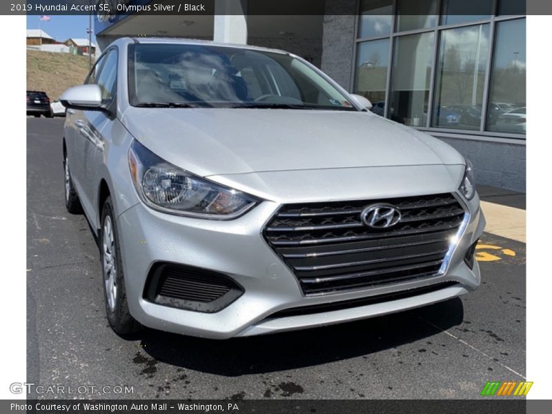Olympus Silver / Black 2019 Hyundai Accent SE