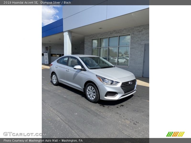 Olympus Silver / Black 2019 Hyundai Accent SE