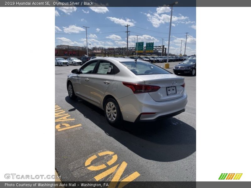 Olympus Silver / Black 2019 Hyundai Accent SE