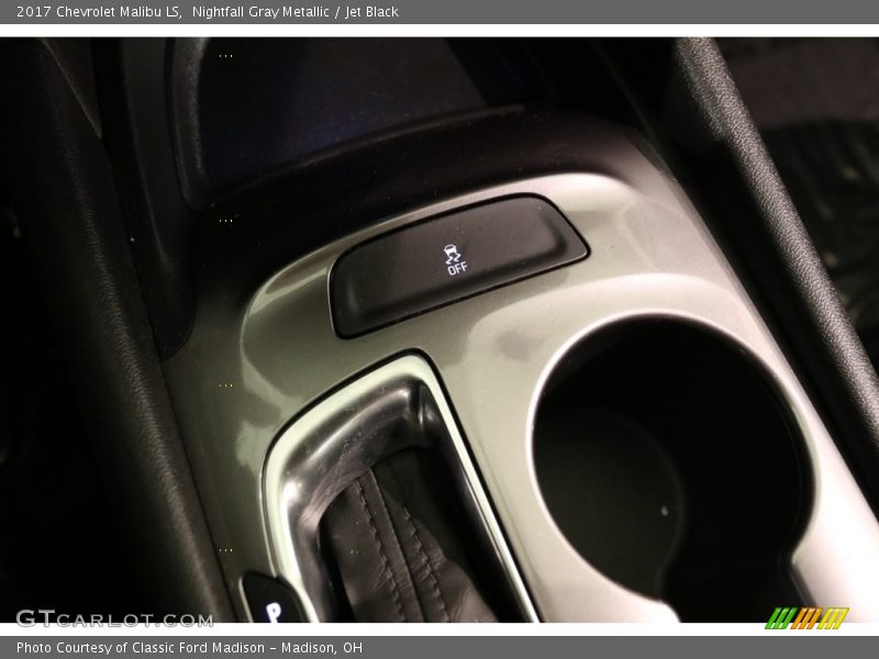 Nightfall Gray Metallic / Jet Black 2017 Chevrolet Malibu LS