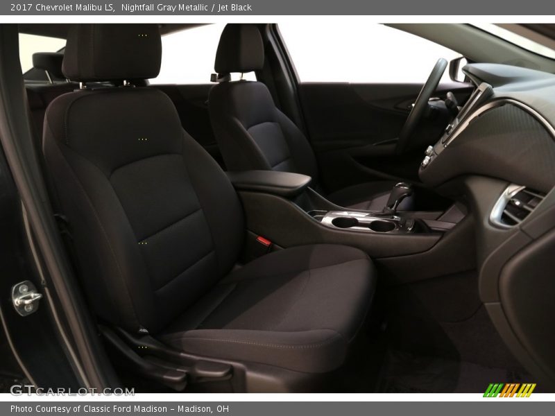 Nightfall Gray Metallic / Jet Black 2017 Chevrolet Malibu LS