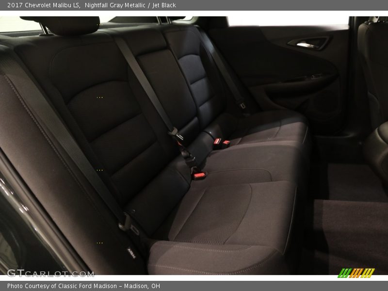 Nightfall Gray Metallic / Jet Black 2017 Chevrolet Malibu LS