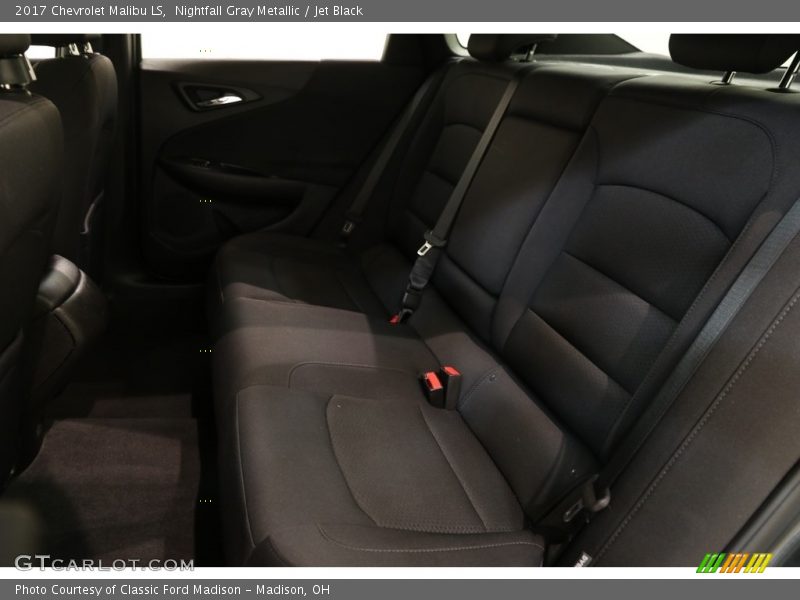 Nightfall Gray Metallic / Jet Black 2017 Chevrolet Malibu LS