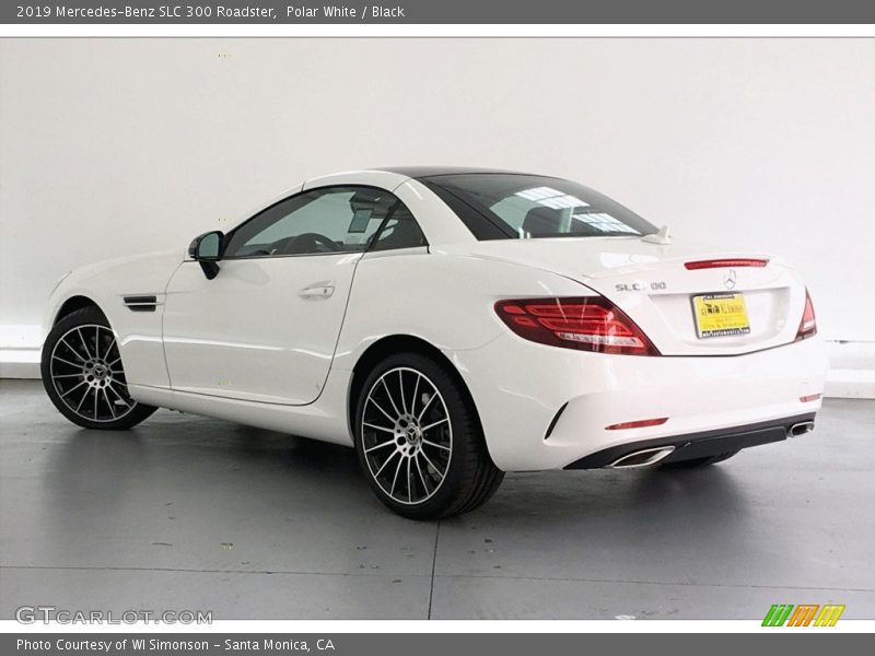 Polar White / Black 2019 Mercedes-Benz SLC 300 Roadster