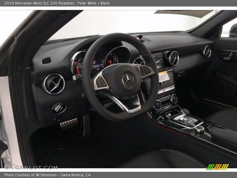 Polar White / Black 2019 Mercedes-Benz SLC 300 Roadster