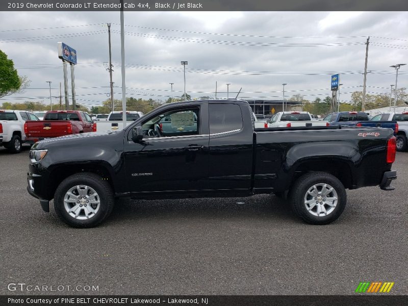 Black / Jet Black 2019 Chevrolet Colorado LT Extended Cab 4x4