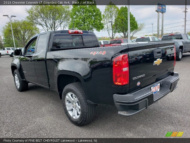 Black / Jet Black 2019 Chevrolet Colorado LT Extended Cab 4x4