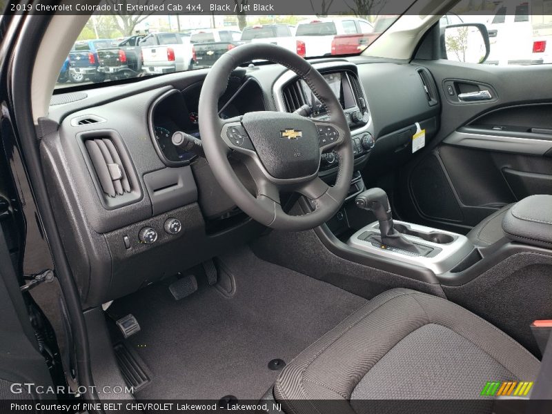 Black / Jet Black 2019 Chevrolet Colorado LT Extended Cab 4x4