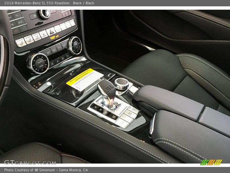  2019 SL 550 Roadster 9 Speed Automatic Shifter