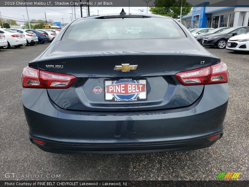 Shadow Gray Metallic / Jet Black 2019 Chevrolet Malibu LT