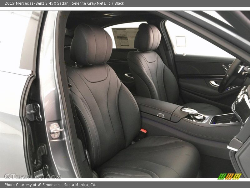 Selenite Grey Metallic / Black 2019 Mercedes-Benz S 450 Sedan