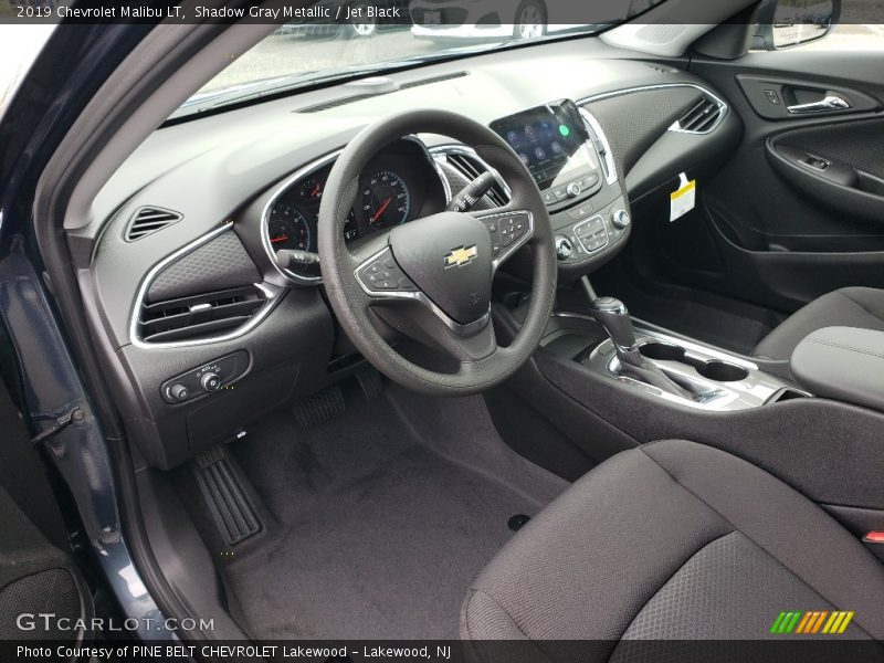 Shadow Gray Metallic / Jet Black 2019 Chevrolet Malibu LT