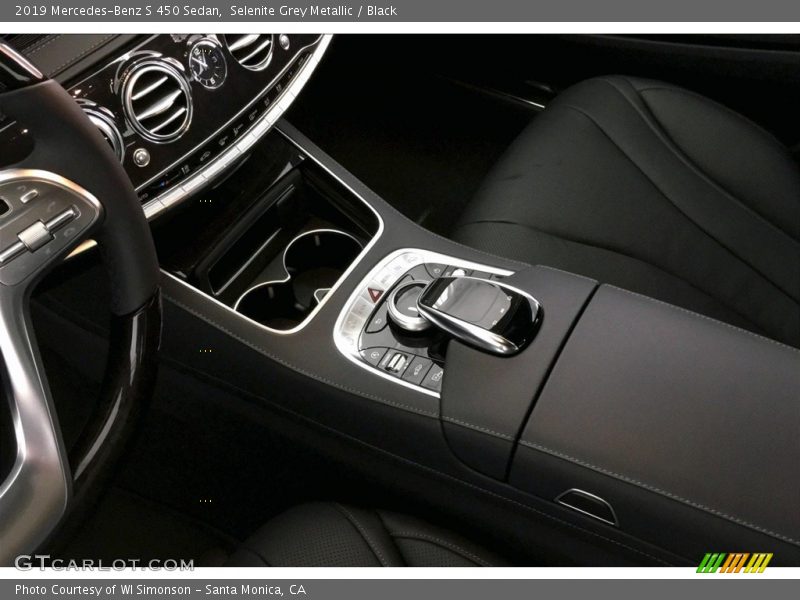 Selenite Grey Metallic / Black 2019 Mercedes-Benz S 450 Sedan