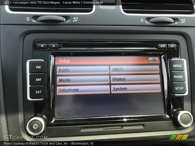 Candy White / Cornsilk Beige 2013 Volkswagen Jetta TDI SportWagen
