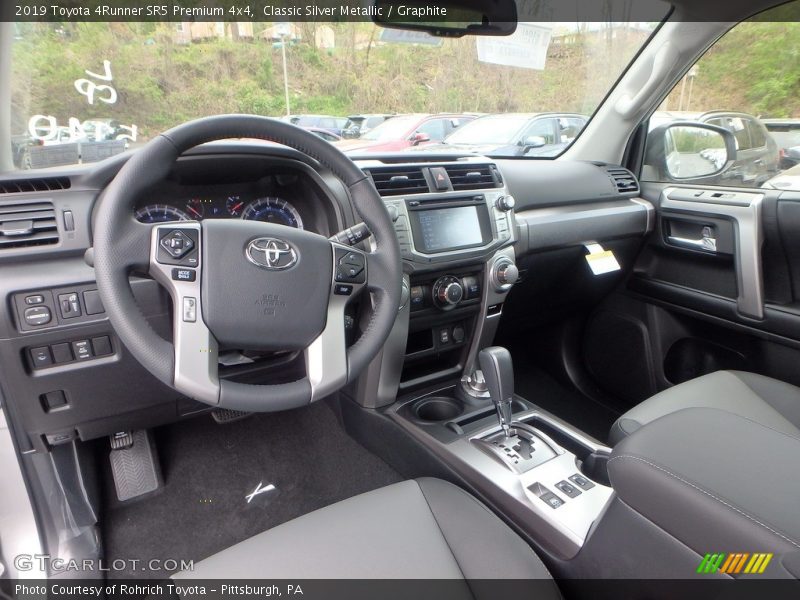  2019 4Runner SR5 Premium 4x4 Graphite Interior