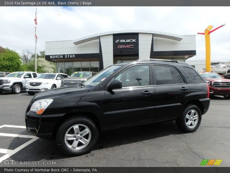 Black Cherry / Beige 2010 Kia Sportage LX V6 4x4
