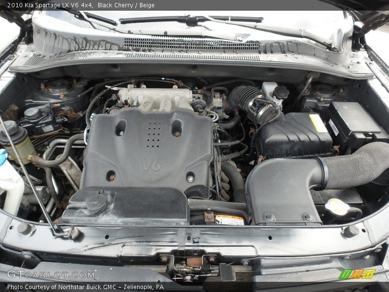 Black Cherry / Beige 2010 Kia Sportage LX V6 4x4