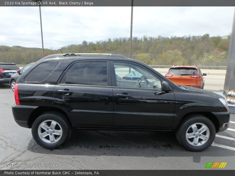 Black Cherry / Beige 2010 Kia Sportage LX V6 4x4