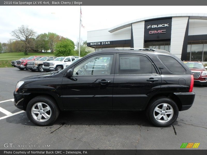 Black Cherry / Beige 2010 Kia Sportage LX V6 4x4