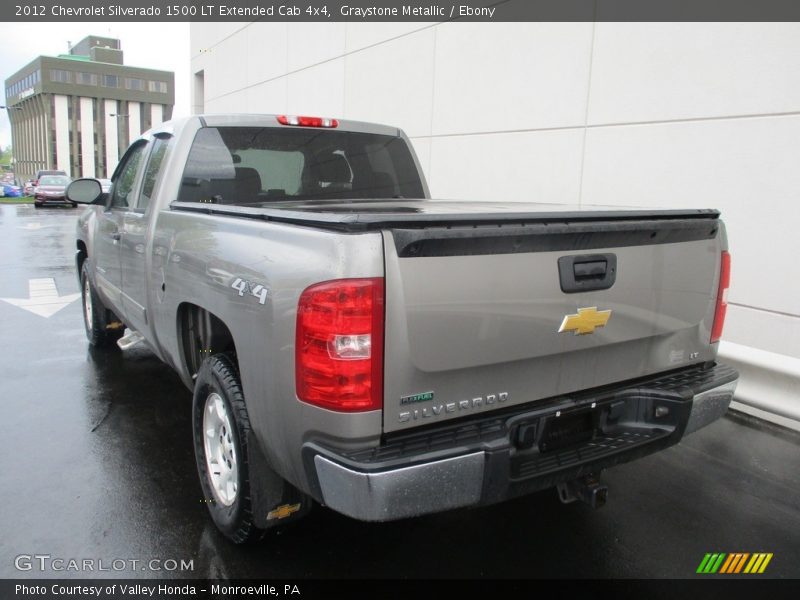 Graystone Metallic / Ebony 2012 Chevrolet Silverado 1500 LT Extended Cab 4x4