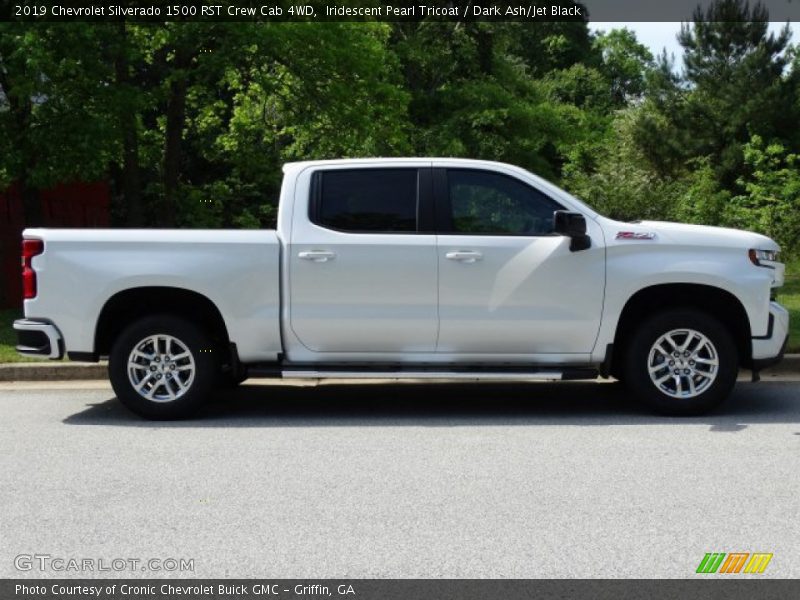 Iridescent Pearl Tricoat / Dark Ash/Jet Black 2019 Chevrolet Silverado 1500 RST Crew Cab 4WD