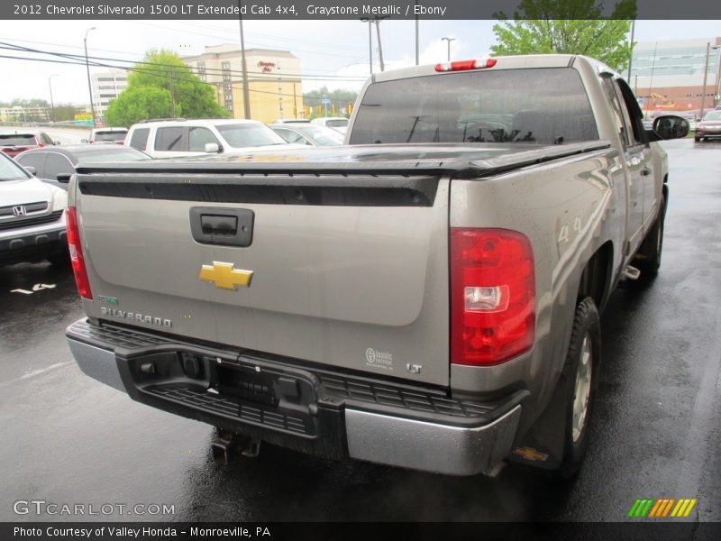 Graystone Metallic / Ebony 2012 Chevrolet Silverado 1500 LT Extended Cab 4x4