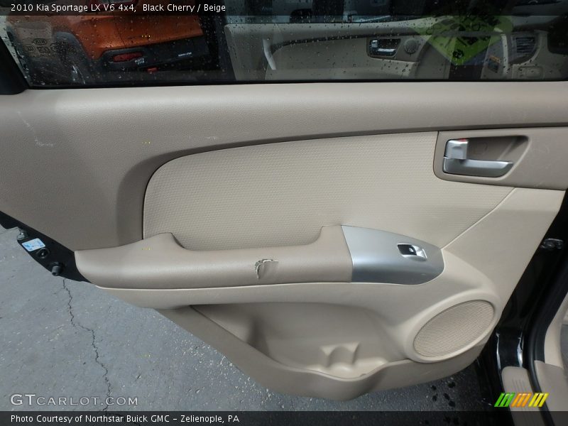 Black Cherry / Beige 2010 Kia Sportage LX V6 4x4