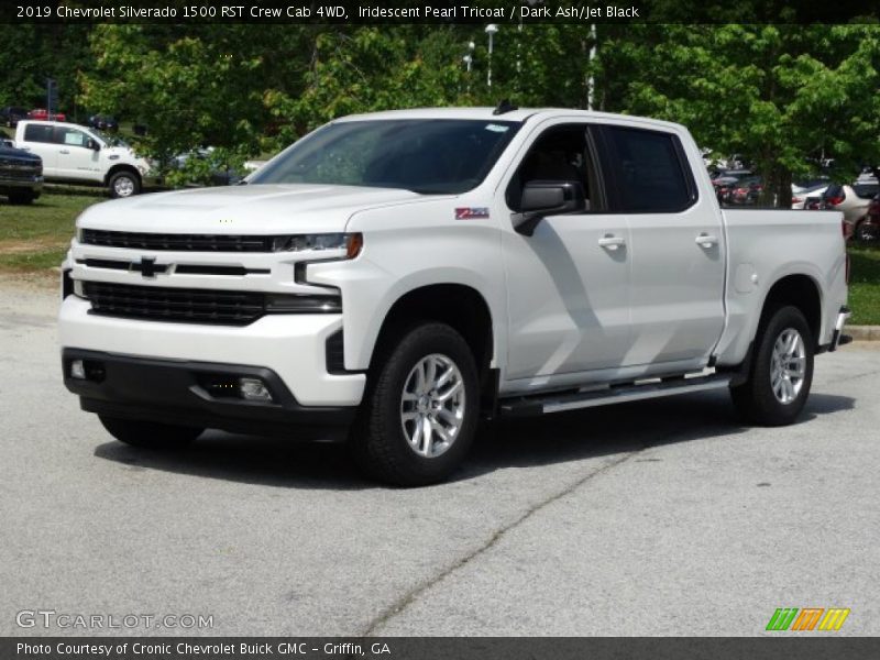 Iridescent Pearl Tricoat / Dark Ash/Jet Black 2019 Chevrolet Silverado 1500 RST Crew Cab 4WD