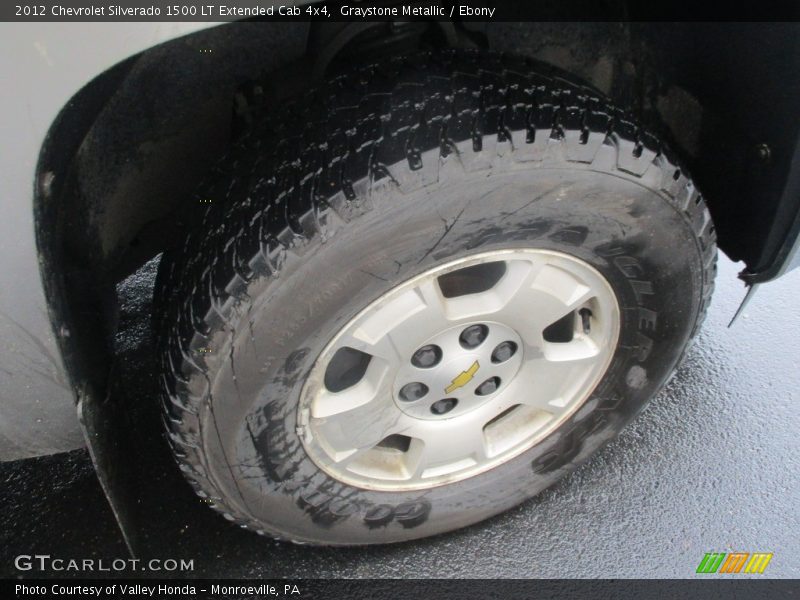 Graystone Metallic / Ebony 2012 Chevrolet Silverado 1500 LT Extended Cab 4x4
