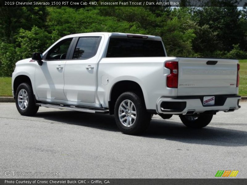 Iridescent Pearl Tricoat / Dark Ash/Jet Black 2019 Chevrolet Silverado 1500 RST Crew Cab 4WD