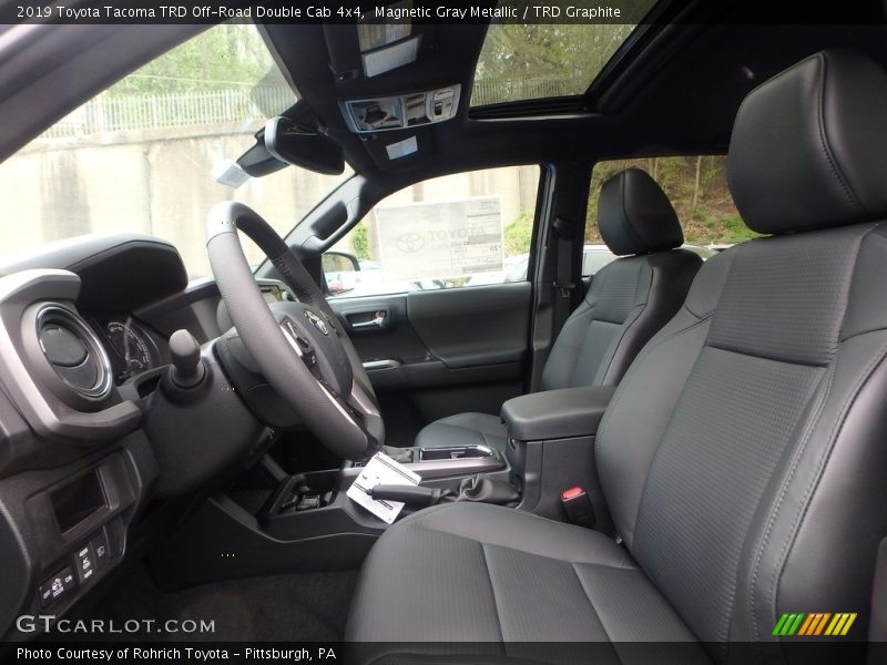 Front Seat of 2019 Tacoma TRD Off-Road Double Cab 4x4