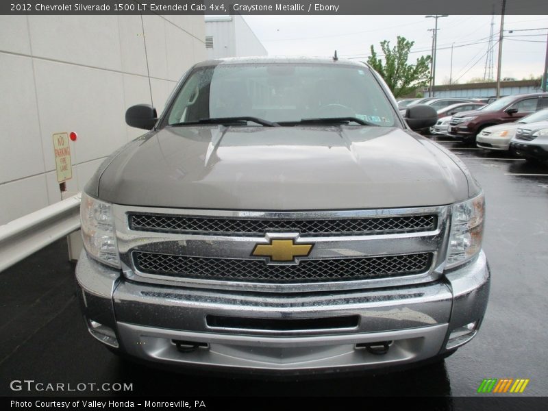 Graystone Metallic / Ebony 2012 Chevrolet Silverado 1500 LT Extended Cab 4x4
