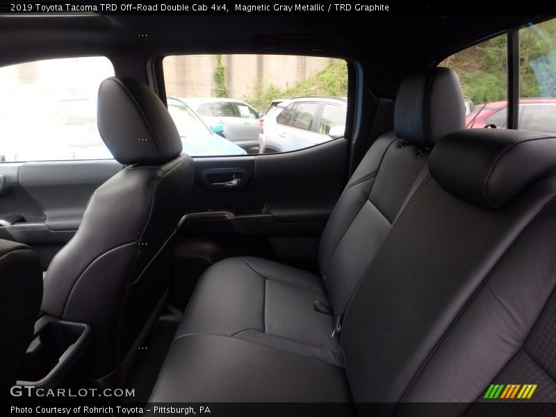 Rear Seat of 2019 Tacoma TRD Off-Road Double Cab 4x4