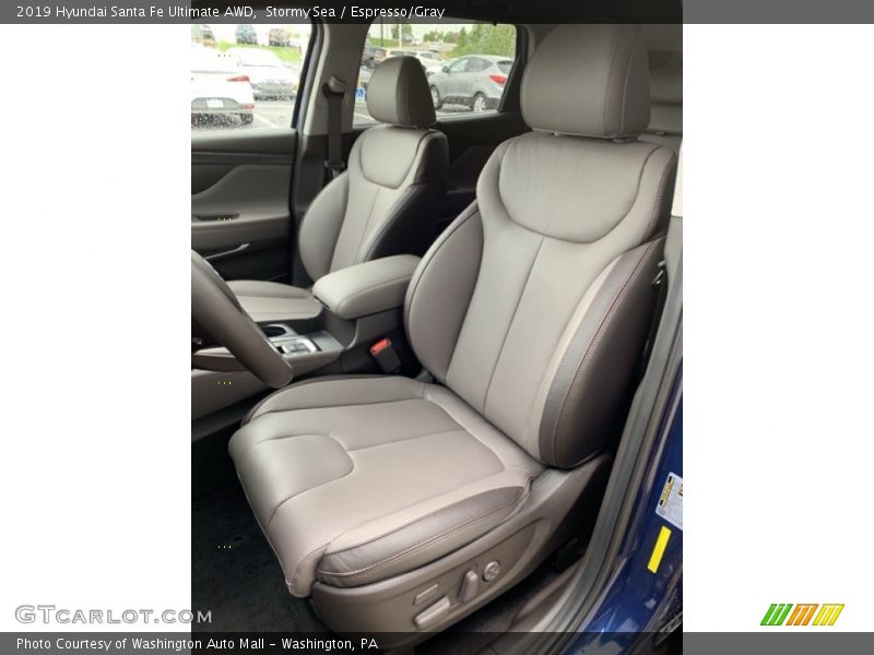 Front Seat of 2019 Santa Fe Ultimate AWD