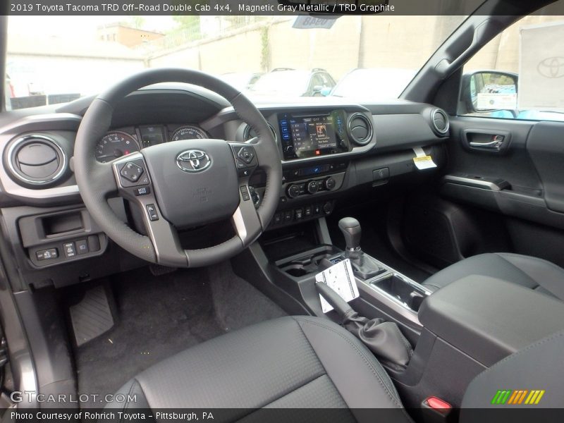  2019 Tacoma TRD Off-Road Double Cab 4x4 TRD Graphite Interior