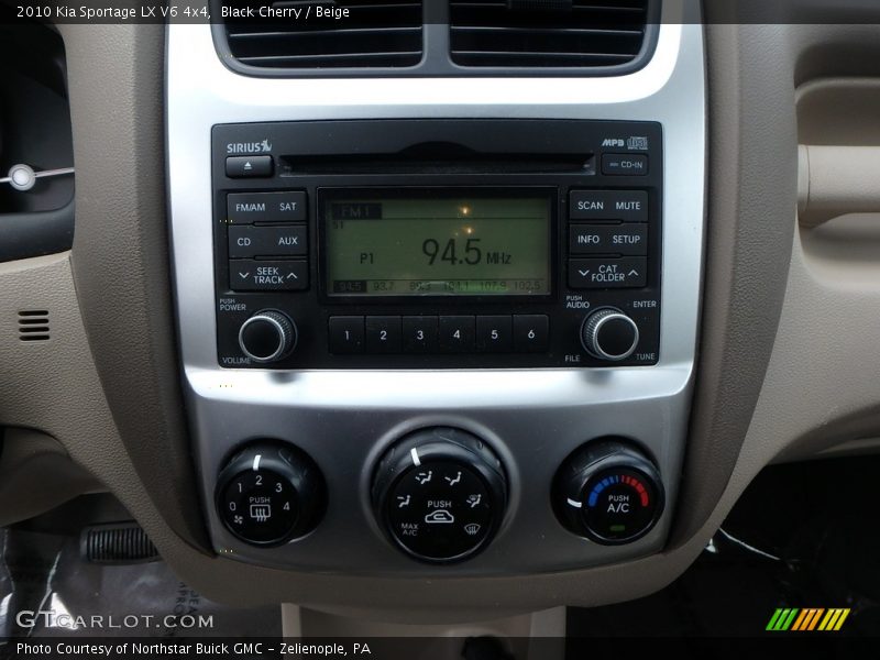 Black Cherry / Beige 2010 Kia Sportage LX V6 4x4