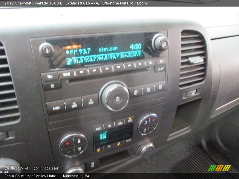 Graystone Metallic / Ebony 2012 Chevrolet Silverado 1500 LT Extended Cab 4x4