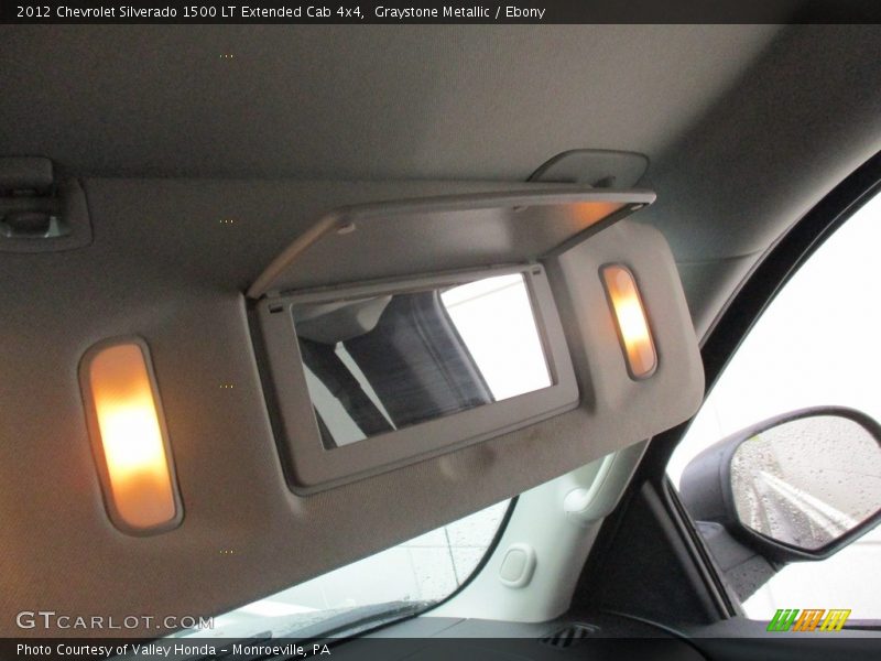 Graystone Metallic / Ebony 2012 Chevrolet Silverado 1500 LT Extended Cab 4x4