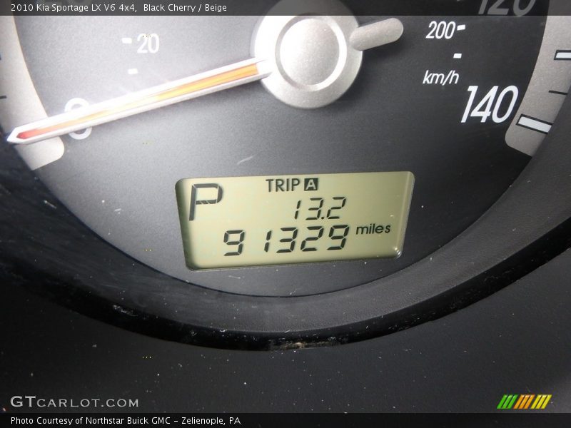 Black Cherry / Beige 2010 Kia Sportage LX V6 4x4